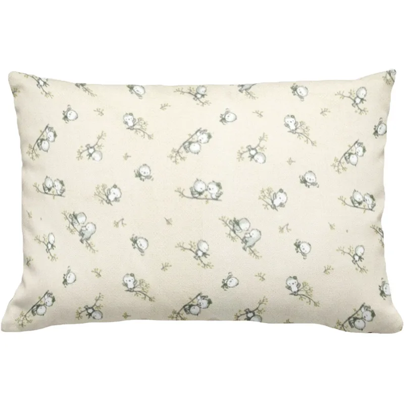 Φανελένια Μαξιλαροθήκη 50x70 Dimcol Birds 16 Ecru 50x70