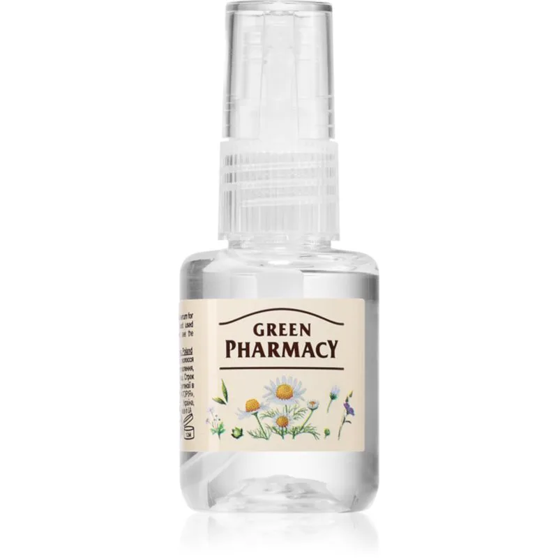 Green Pharmacy Chamomile & Linseed Oil Liquid silk serum ορός για βαμμένα μαλλιά 30 ml