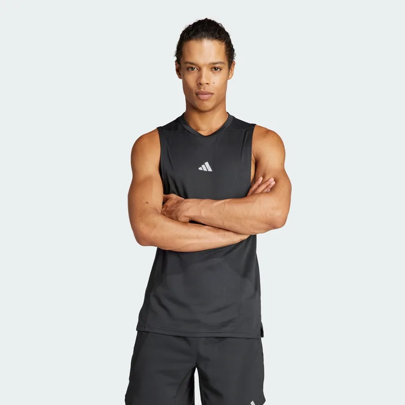 adidas Designed For Training Workout Heat.Rdy Ανδρική Αμάνικη Μπλούζα (9000178853_1469)