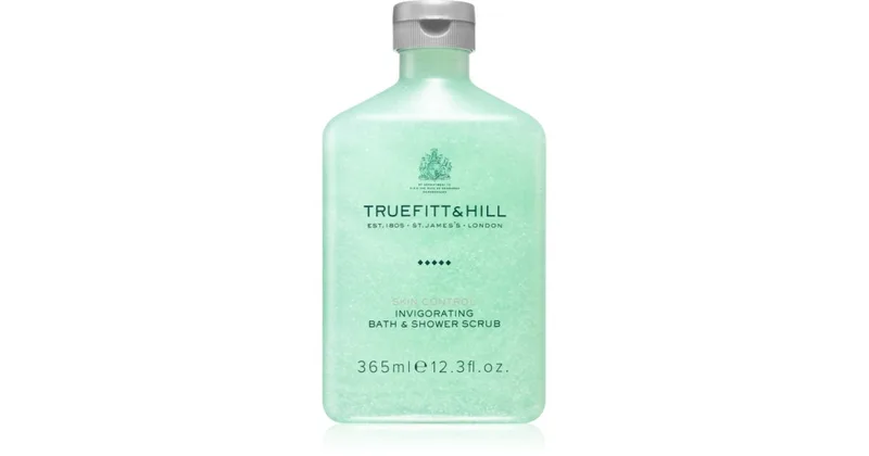 Truefitt & Hill Skin Control Invigorating face and body scrub for men 365 ml