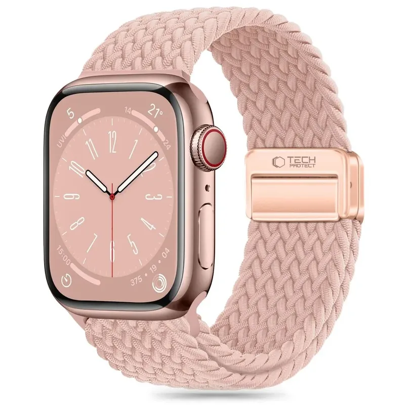 Λουράκι Tech-Protect NylonMag Dusty Rose Apple Watch 44/45/46/49mm