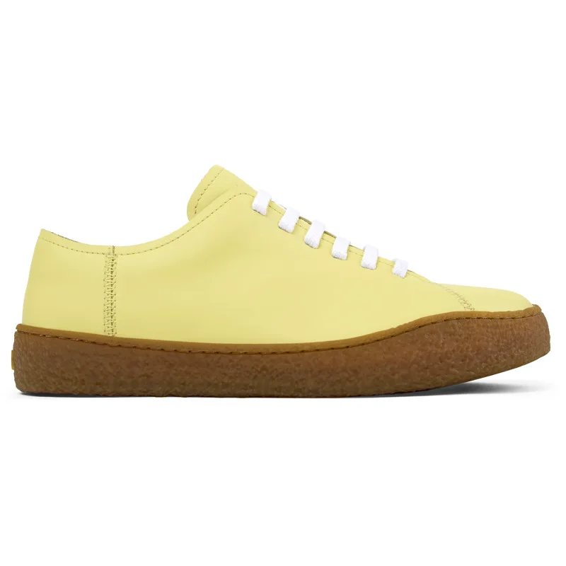CAMPER Peu Terreno - Sneakers Για Ανδρικα - Κίτρινο, Μέγεθος 39, Smooth leather