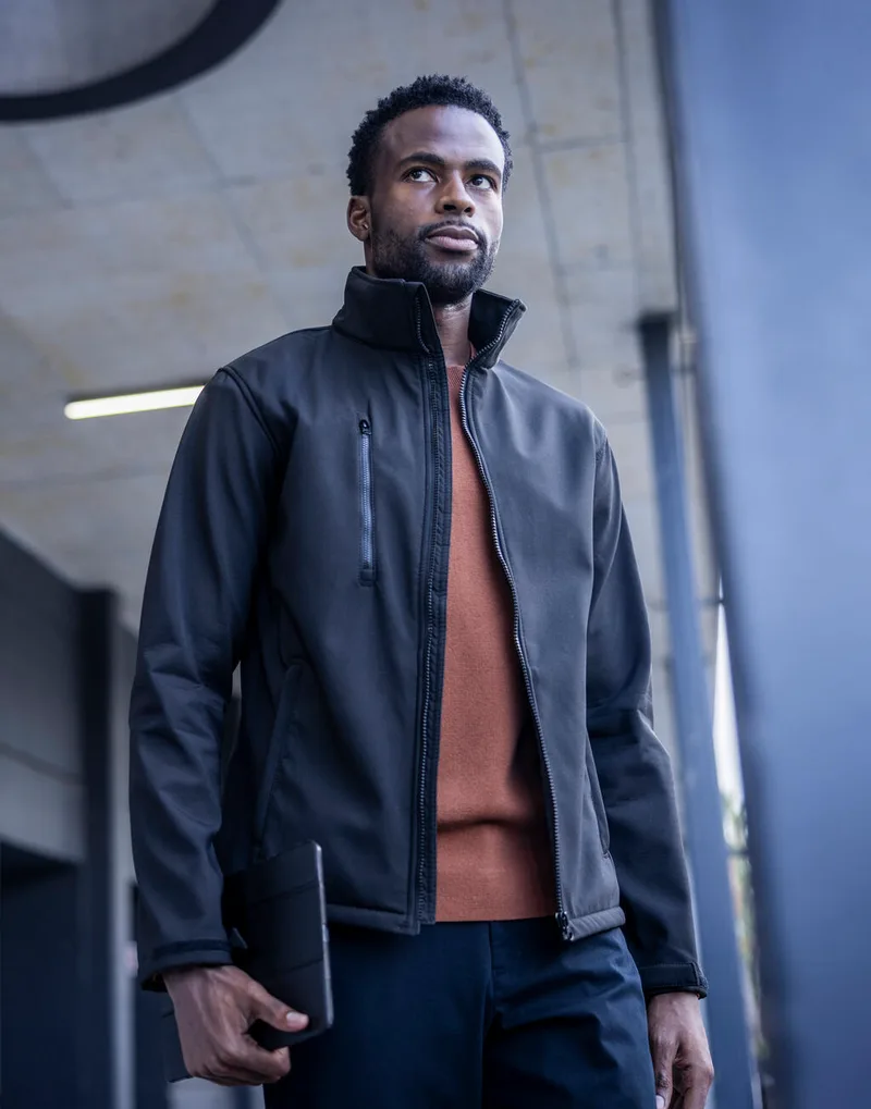 Ablaze 3 Layer Softshell Jacket Regatta Professional TRA610 Black/Black