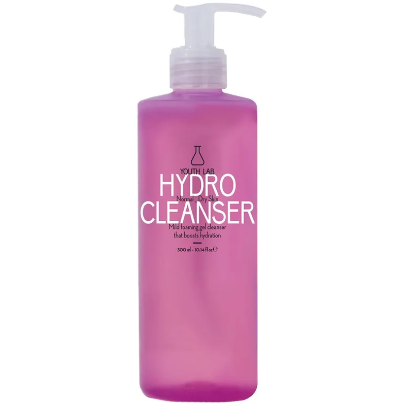 Youth Lab Hydro for Normal & Dry Skin Mild Foaming Cleanser Gel Ενυδατικό Τζέλ Καθαρισμού για Αφυδατωμένη Επιδερμίδα 300ml