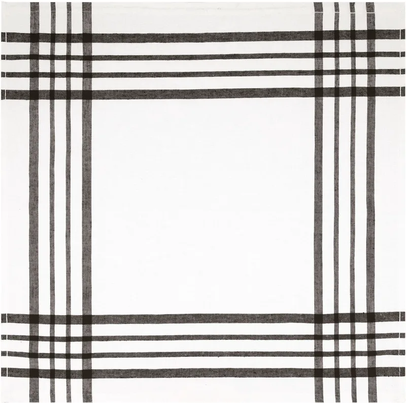 Πετσέτα κουζίνας TARTAR Valento PLVATARBN White-Black