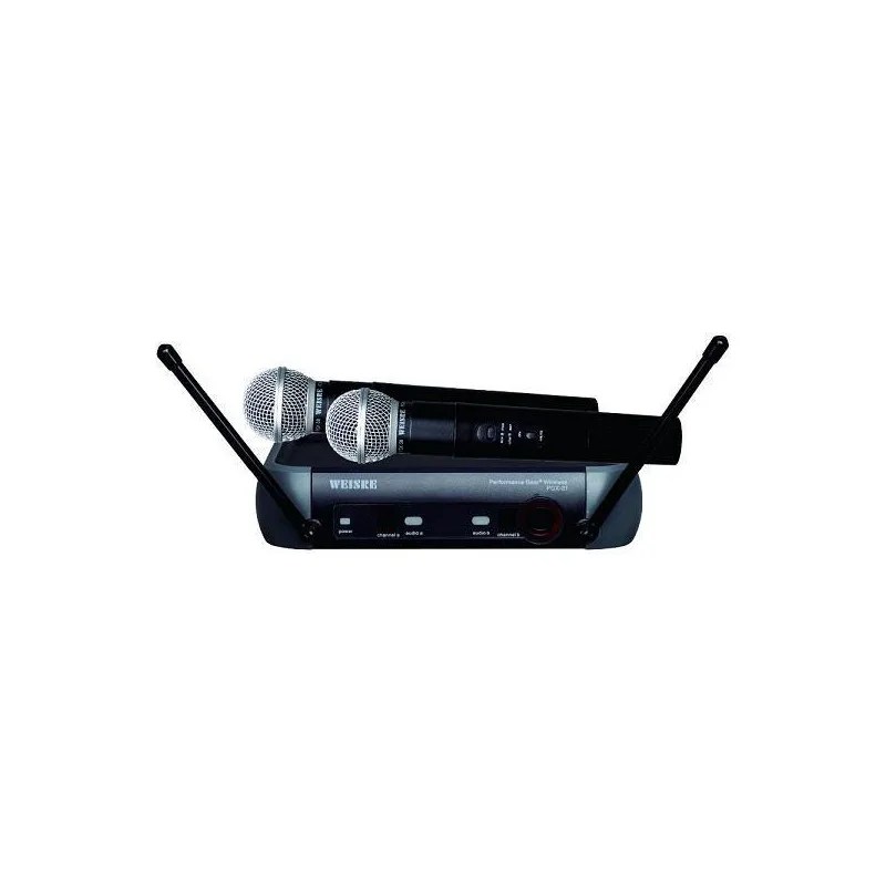 Σύστημα Karaoke με 2 Ασύρματα Μικρόφωνα PGX51 Μαύρο Χρώμα