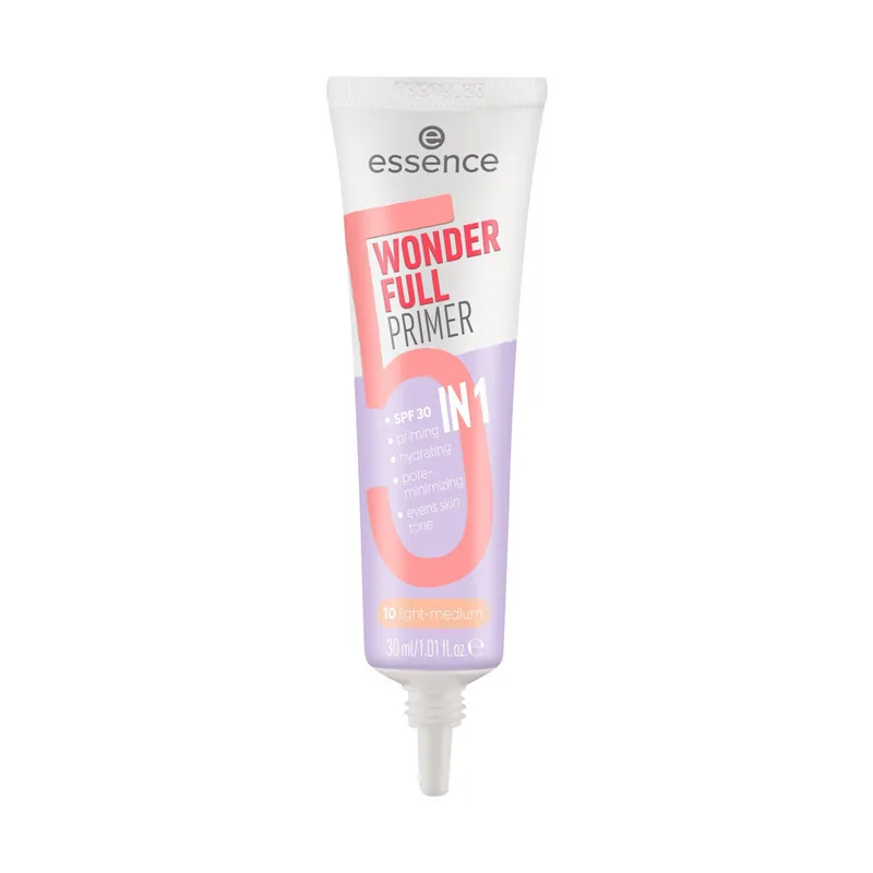 Πούδρες & Βάσεις Essence Wonder Full 5-in-1 Primer - 10 Light Medium