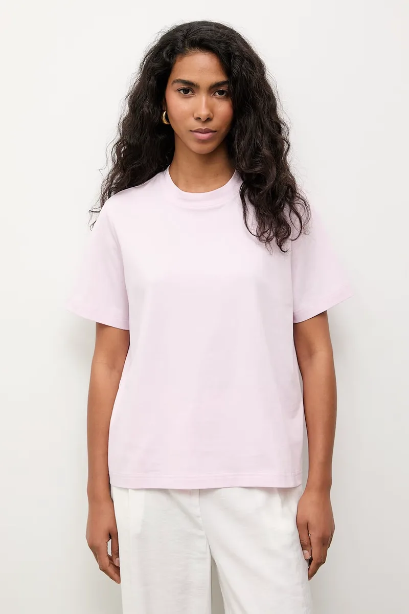 Answear.LAB T-shirt βασικό γυναικείο βαμβακερό