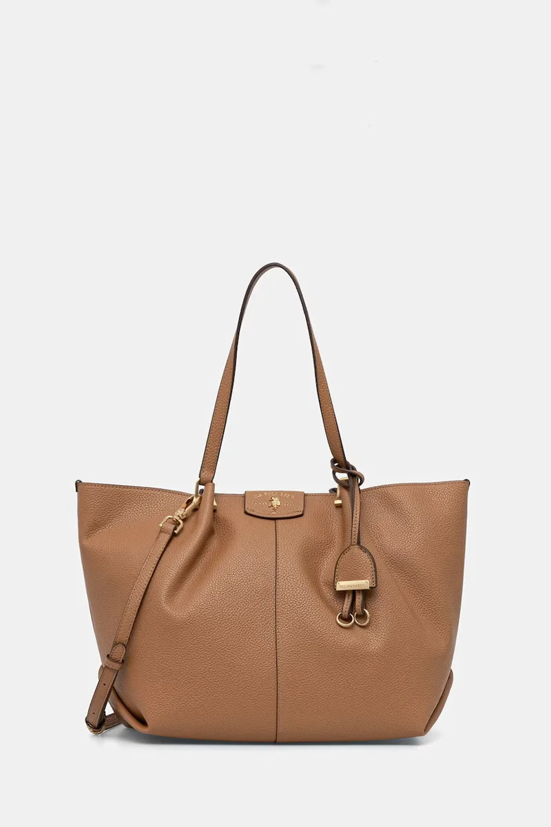 U.S. Polo Assn. shopper γυναικεία από απομίμηση δέρματος ROYAL STEWART