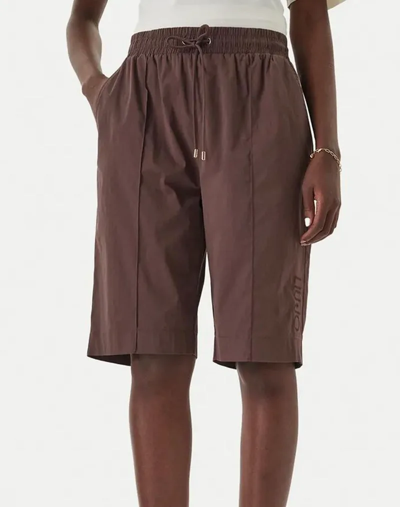 LIU JO SPORT_TA6C26_PANT.TS TPOTF BERMUD ΠΑΝΤΕΛΟΝΙ ΓΥΝΑΙΚΕΙΟ TA6289T416A-91015 DarkBrown