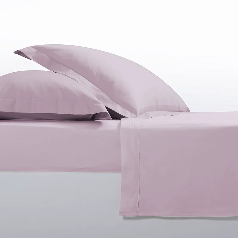 Σεντόνι Μεμονωμένο King Size 180X200+35 Nef Nef Elements 24 Pale Mauve Με Λάστιχο (180x200+35)