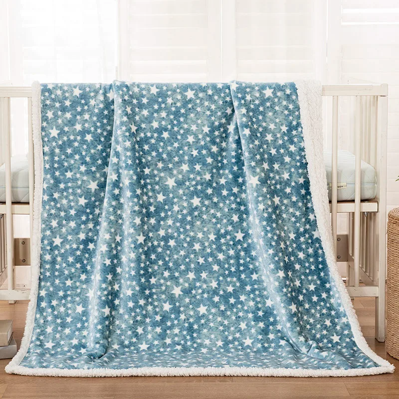 Κουβέρτα Fleece Αγκαλιάς 80x110 Beauty Home 5136 Blue 80x110