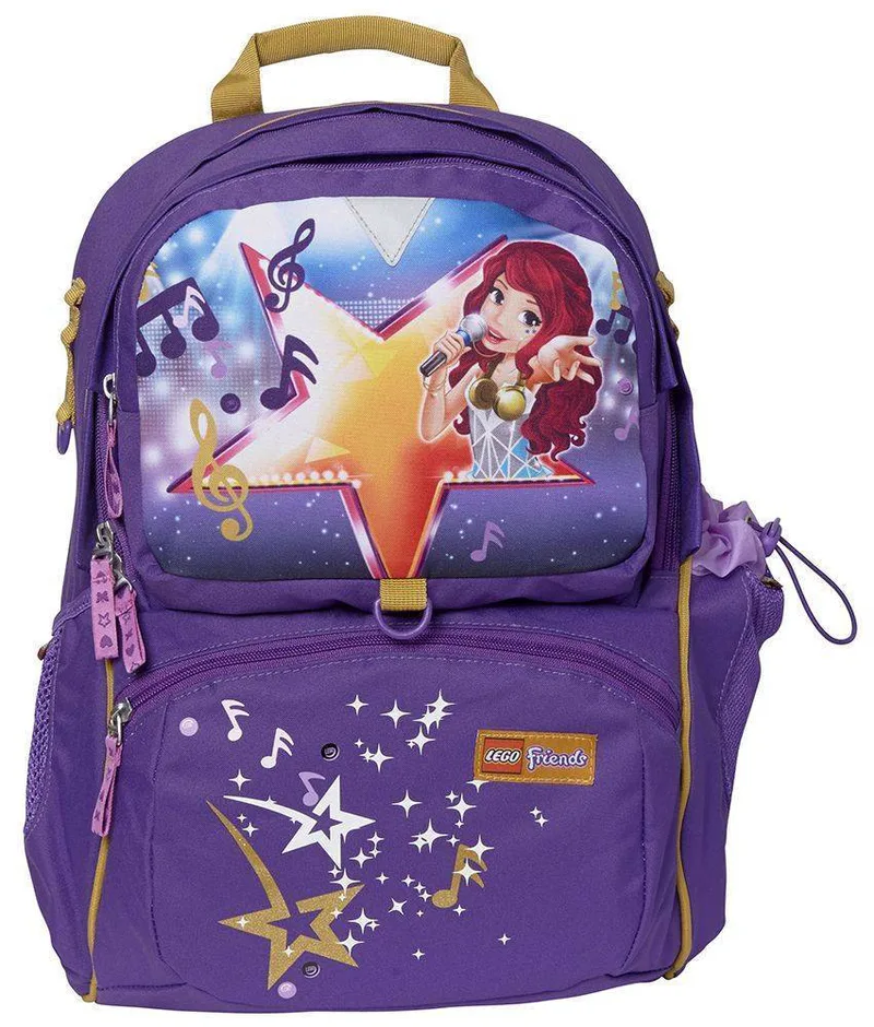 ΣΑΚΙΔΙΟ ΠΛΑΤΗΣ ΔΗΜΟΤΙΚΟΥ LEGO FRIENDS POPSTAR ΜΕ ΑΠΟΣΠΩΜΕΝΗ ΤΣΑΝΤΑ 23LT