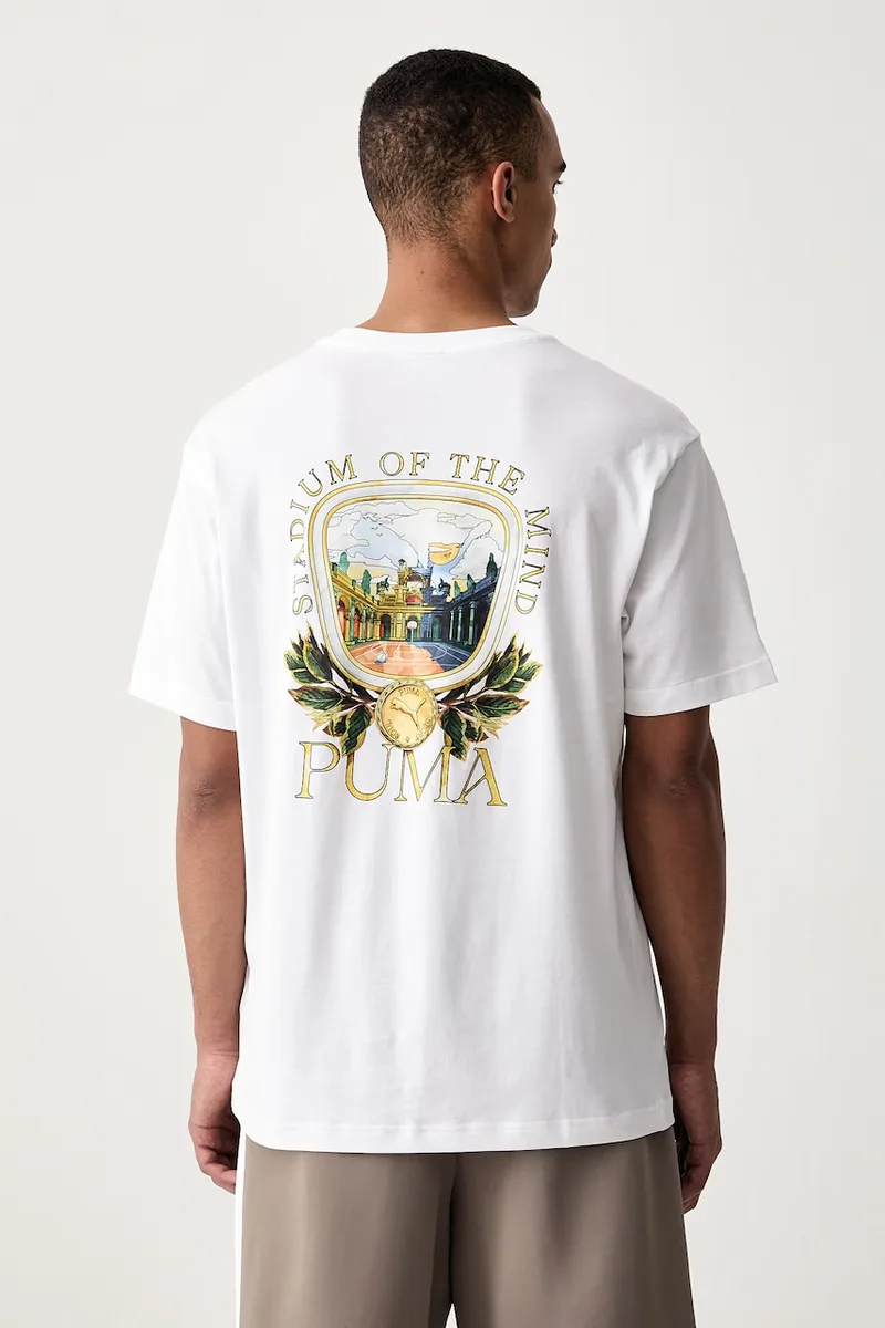 Puma T-shirt ανδρικό βαμβακερό
