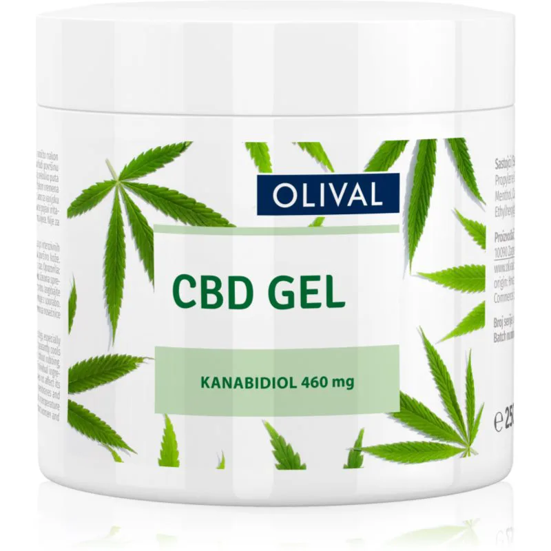 Olival CBD Gel δροσιστικό τζελ για κουρασμένα πόδια 250 ml