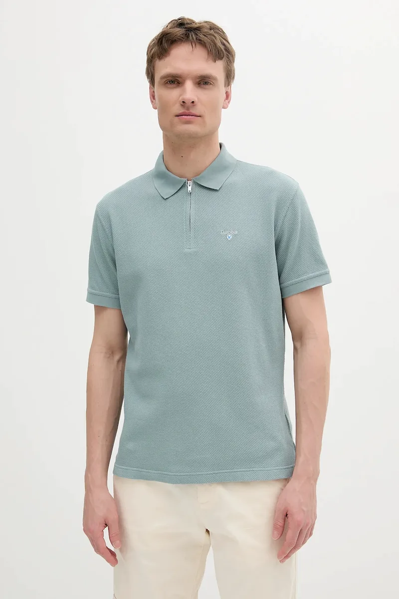 Βαμβακερό μπλουζάκι πόλο Barbour Hingham Polo Shirt