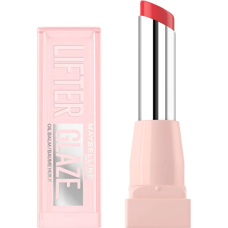 Maybelline Lifter Glaze Lip Oil Balm Ενυδατικό Lip Balm για Απαλά & Γεμάτα Χείλη με Εκχύλισμα από Κεράσι 1 Τεμάχιο - 005 Peach Quenc