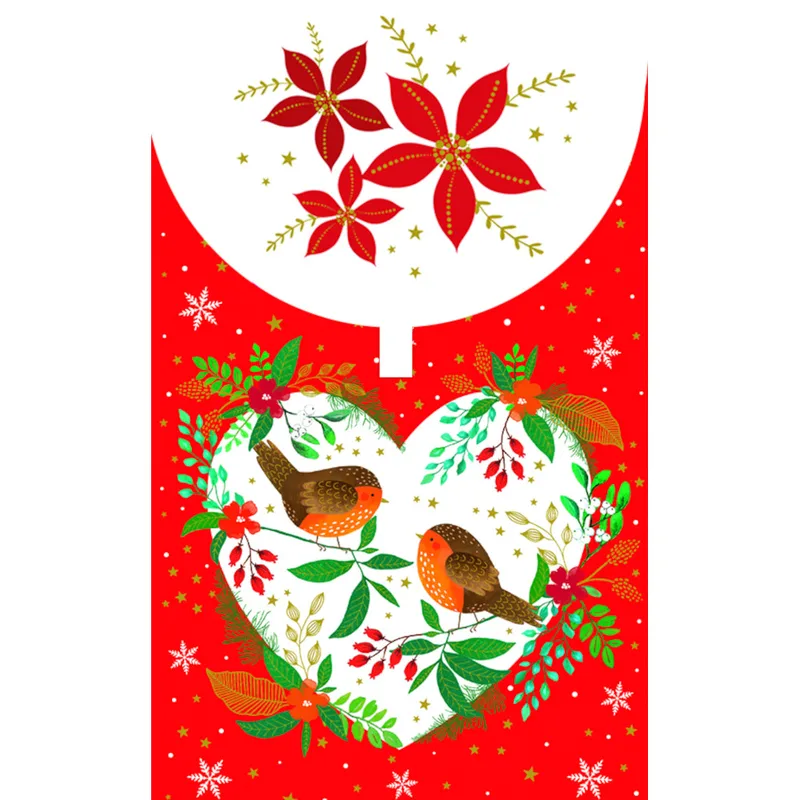 Pictura Xmas Κάρτα Μπιλιέτο Πουλάκια