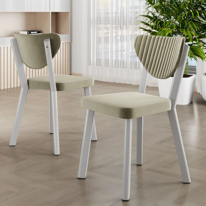 Σετ Καρέκλες (4 Τμχ) Arfe - Cream, White 240Chr1768 (45x86x46 cm)