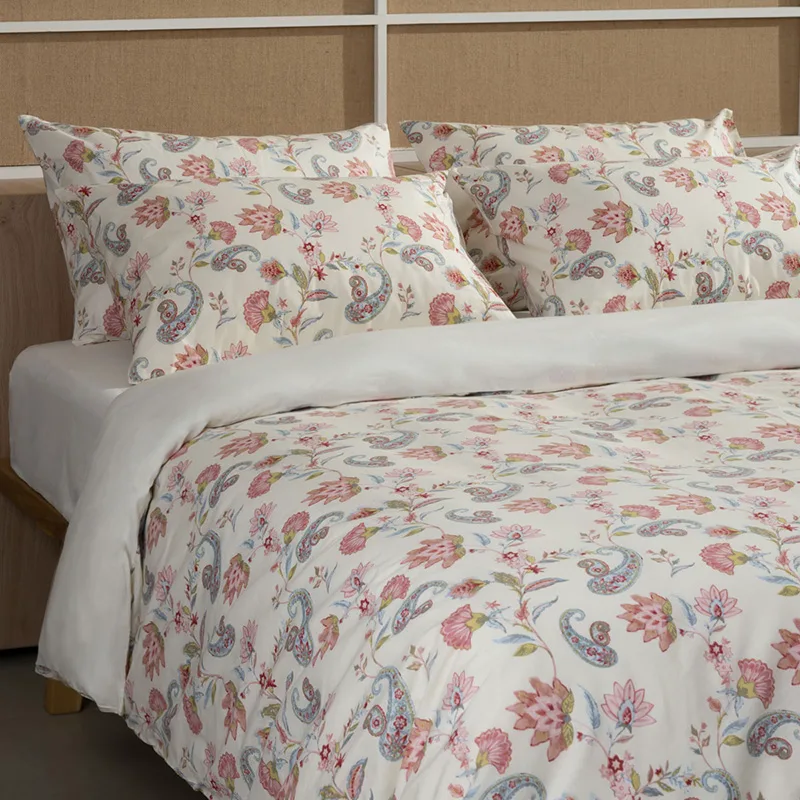 Σεντόνια Διπλά (Σετ) 150X205+30 Sunshine Cotton Feelings 2068 Ecru Με Λάστιχο (150x205+30)