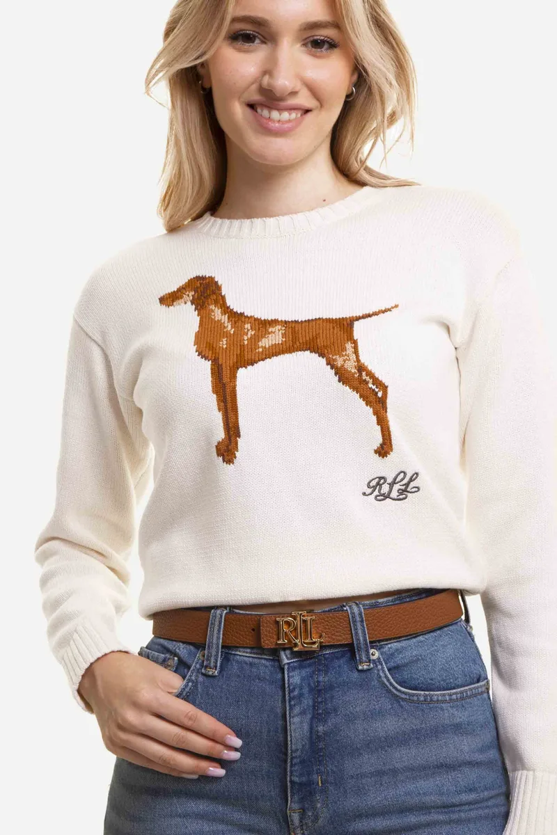 Lauren Ralph Lauren γυναικεία ζώνη διπλής όψης με αγκράφα το μονόγραμμα - 412912039002 Ταμπά