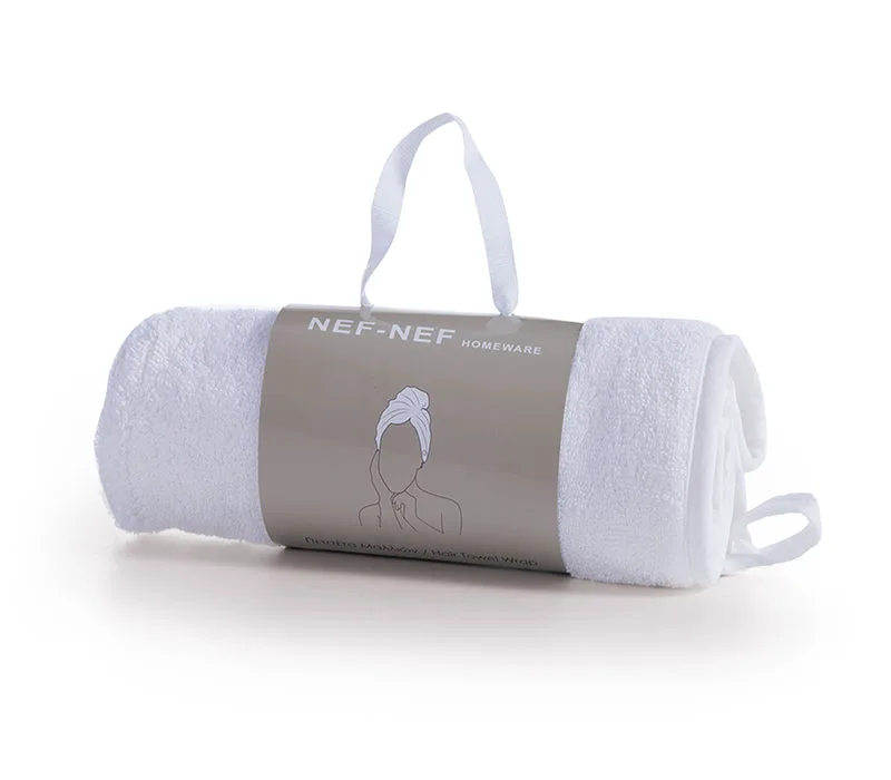 Πετσέτες Μαλλιών 61x24 Nef-Nef Homeware Sandy White