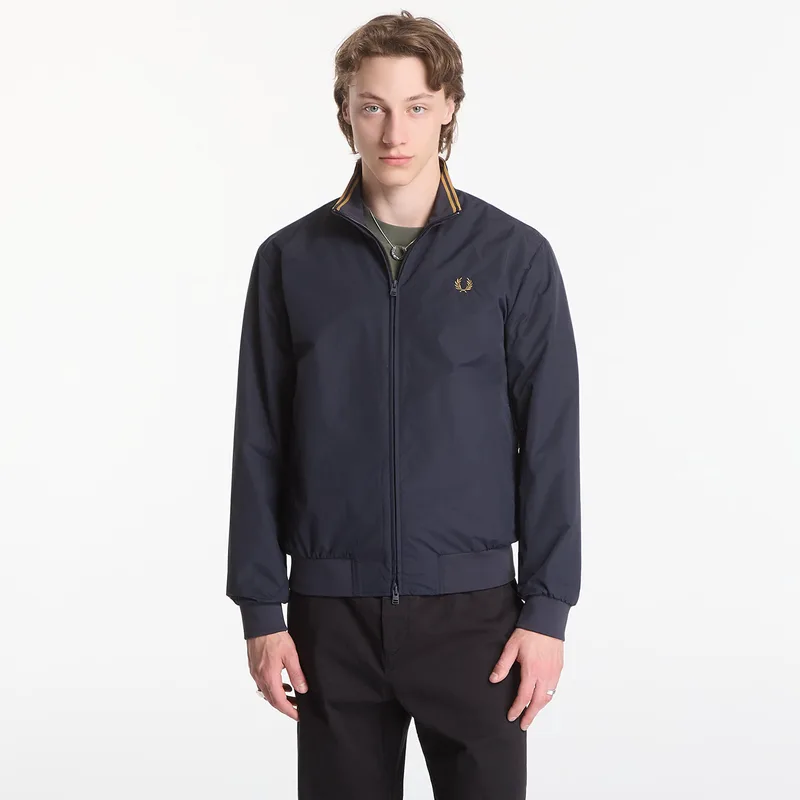 Μπουφάν Fred Perry The Brentham Jacket UNISEX Black XL