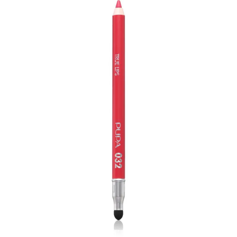 PUPA Milano True Lips μολύβι περιγράμματος για τα χείλη απόχρωση 032 Strawberry Red 1.2 γρ
