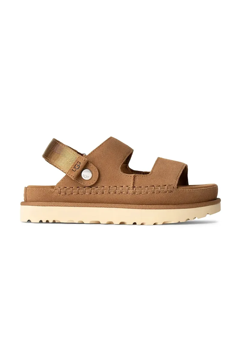 UGG Παντόφλες σουέτ UGG Goldenstar Glide