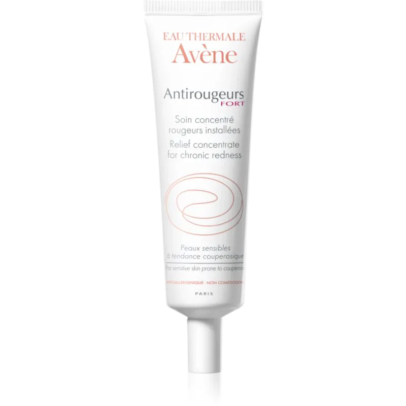 Avène Antirougeurs Fort συμπυκνωμένη φροντίδα για ευαίσθητη επιδερμίδα με τάση για κοκκίνισμα 30 ml