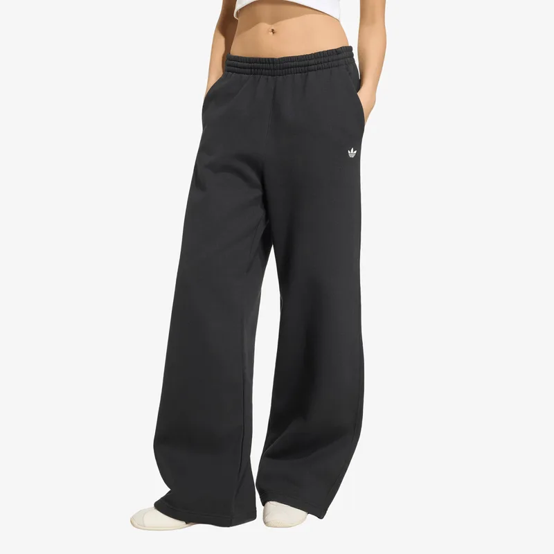 Φόρμα adidas Essentials Wide Leg Fleece Pants Black L