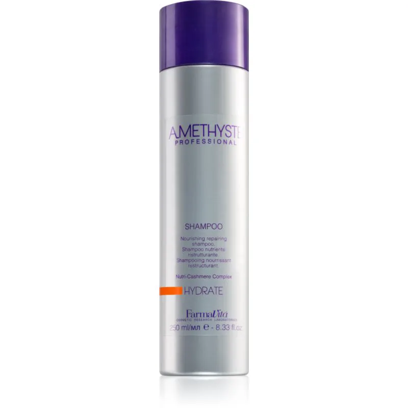 FarmaVita Amethyste Hydrate θρεπτικό σαμπουάν για ξηρά μαλλιά 250 μλ