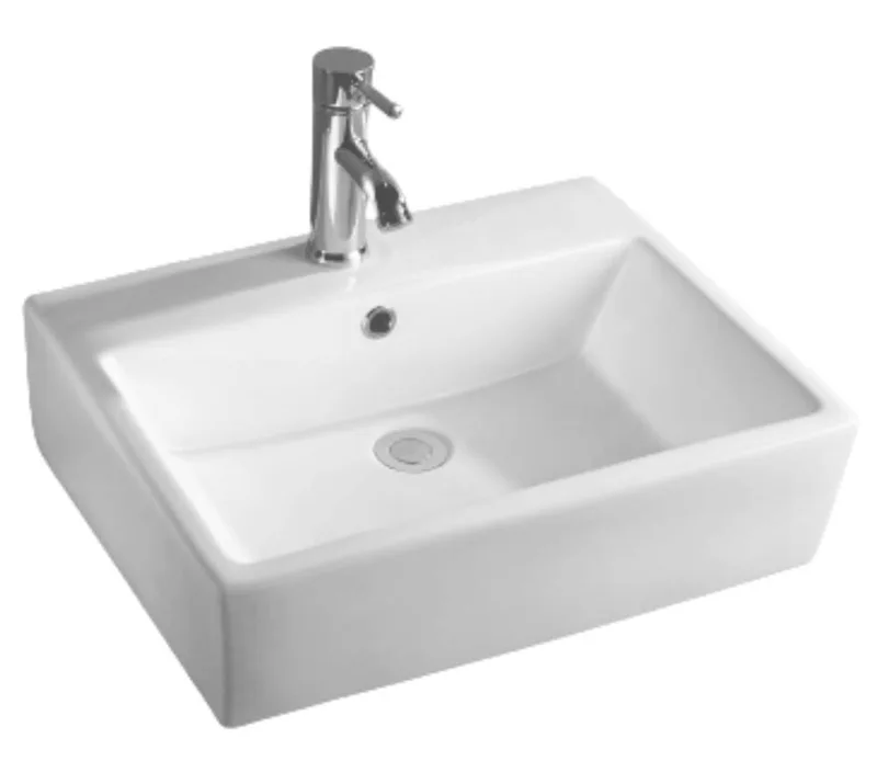 Νιπτήρας Επικαθήμενος Ceramita σειρά F691 Λευκό (53x41cm)