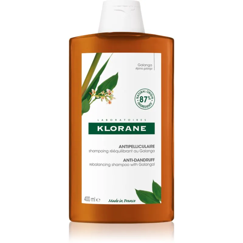 Klorane Galanga ενυδατικό σαμπουάν κατά της πιτυρίδας 400 ml