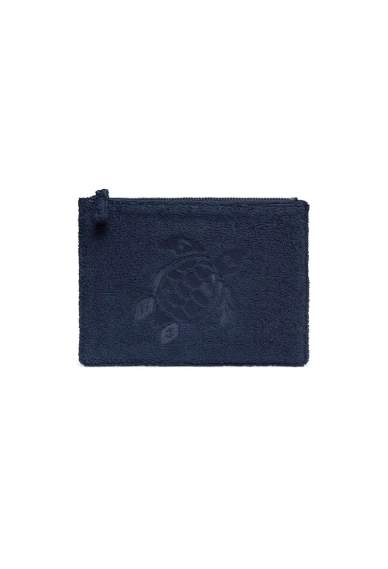 UNISEX ΤΣΑΝΤΑ ΠΑΡΑΛΙΑΣ VILEREQUIN TERRY BEACH BAG SOLID 28x21 cm ΣΚΟΥΡΟ ΜΠΛΕ