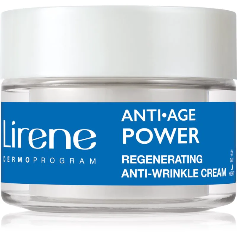 Lirene Anti Age Power εντατικά ανανεωτική κρέμα με αντιρυτιδικά αποτέλεσματα 55+ 50 ml