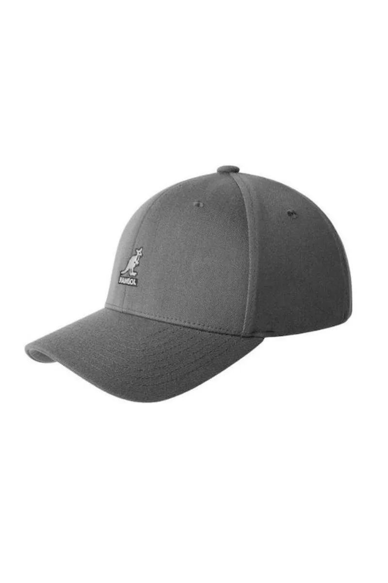 KANGOL LOGO EDGE VENTED BB Καπέλο Γκρι-K5465-GREY