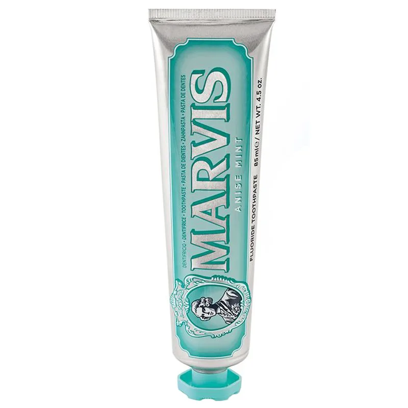 Marvis Anise Mint Toothpaste Οδοντόκρεμα με Πικάντικη Γεύση Αστεροειδούς Γλυκάνισου & Δροσερή Μέντα 85ml