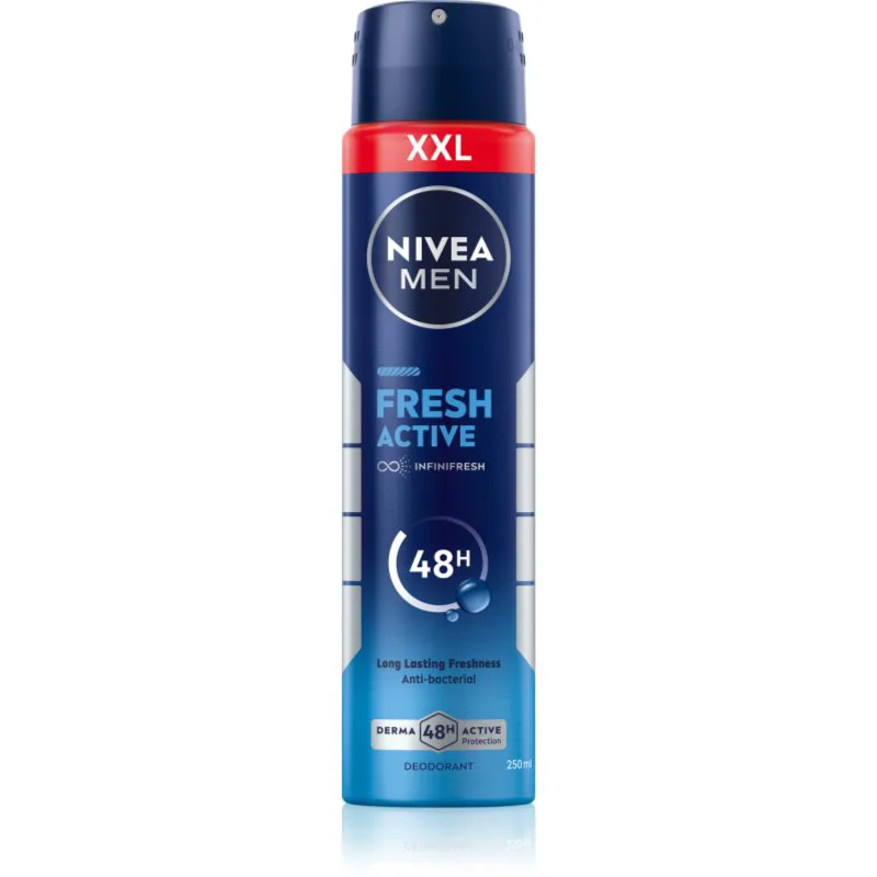 NIVEA MEN Fresh Active αποσμητικό σε σπρέι 250 ml