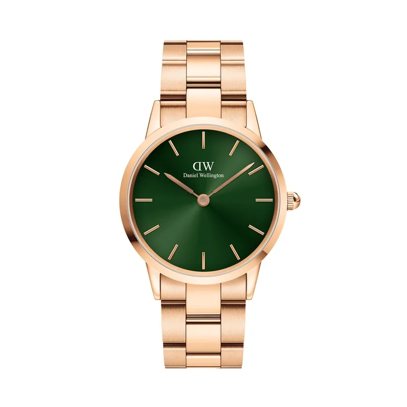 Ρολόι Daniel Wellington iconic Emerald DW00100419 Χρυσό