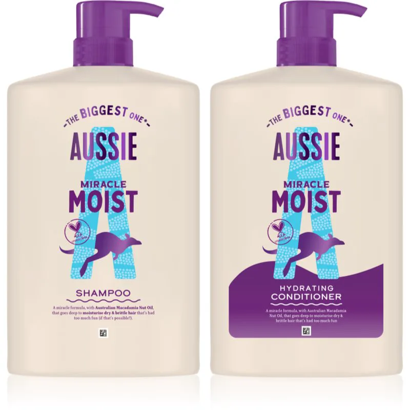 Aussie Miracle Moist Σετ για ενυδάτωση και λάμψη