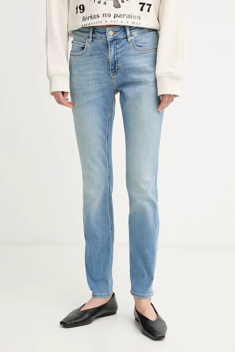 BOSS Πορτοκαλί τζιν slim fit γυναικεία C JACKIE MR 11.0