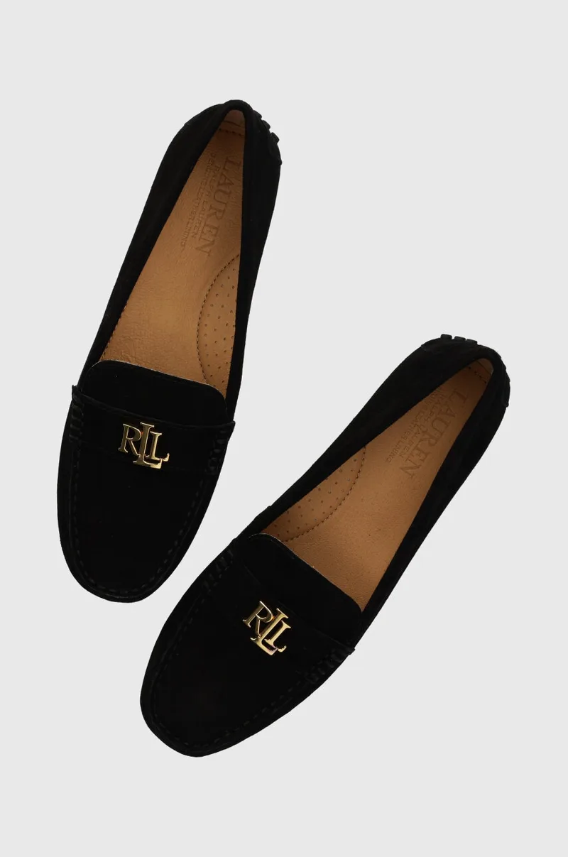 Μοκασίνια σουέτ Lauren Ralph Lauren Barnsbury