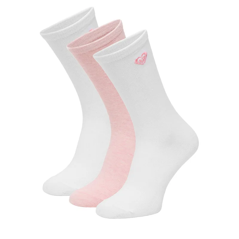 Κάλτσες μακριές Roxy CEO_AS_ROXY_14_W_AW25 (3-PACK) Λευκό