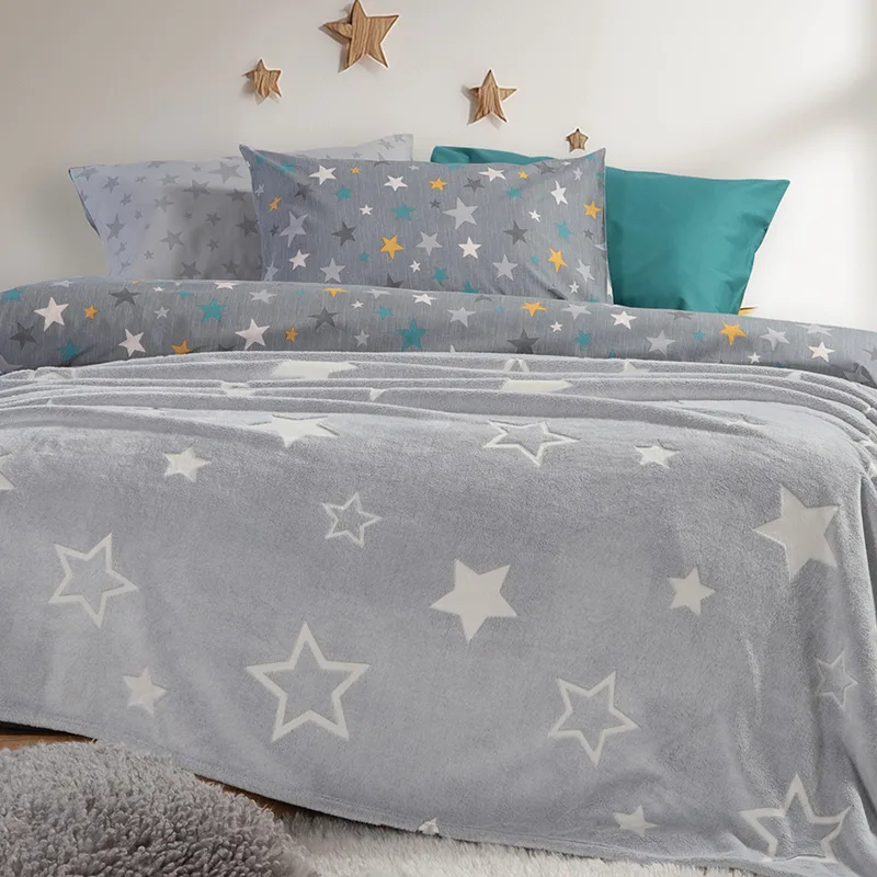 Κουβέρτα Fleece Μονή 160X220 Nef Nef Starlight Grey (160x220)