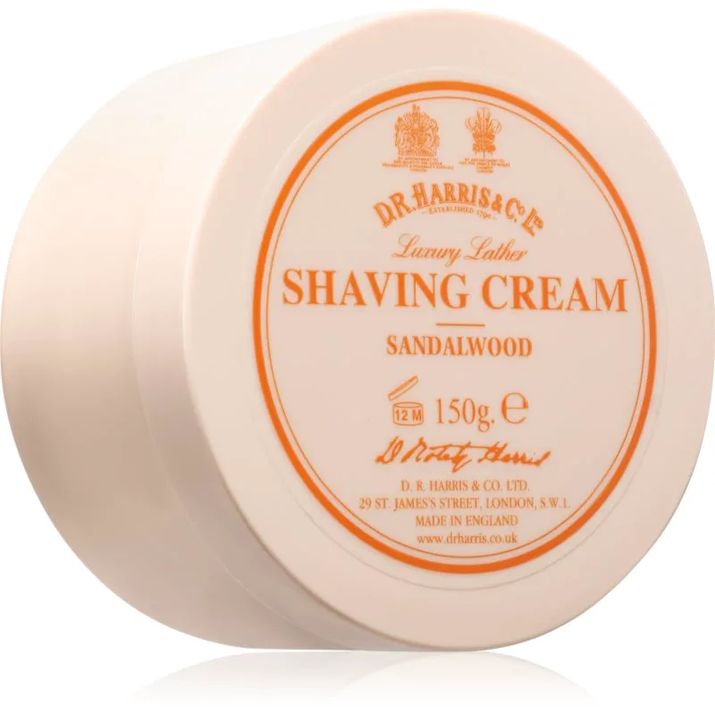 D.R. Harris Shaving Cream Sandalwood κρέμα ξυρίσματος 150 γρ