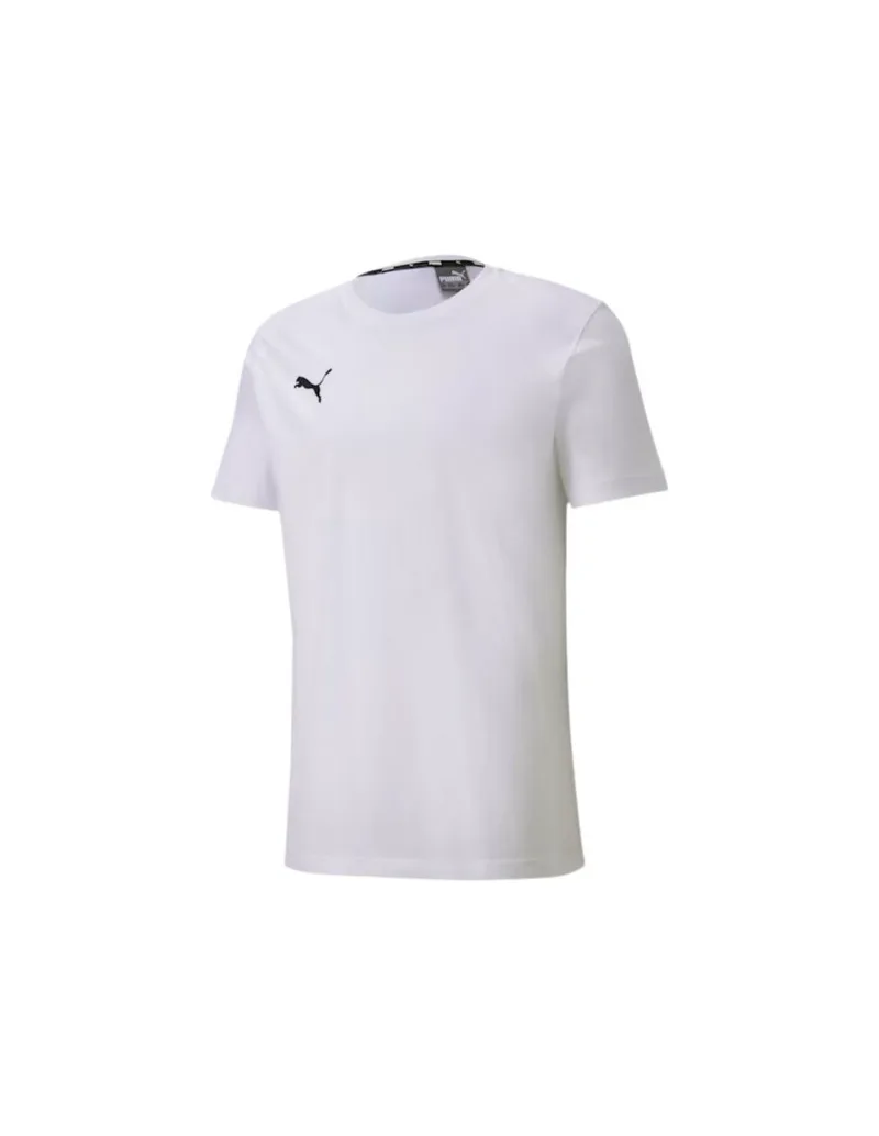 Puma TeamGoal 23 Ανδρικό T-shirt Λευκό με Λογότυπο 656578-04
