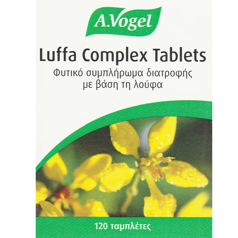 A.Vogel Luffa Complex Tablets Συμπλήρωμα Διατροφής με Λούφα για την Αντιμετώπιση των Συμπτωμάτων της Αλλεργικής Ρινίτιδας & των Δερματικών Ερεθισμών 120tabs