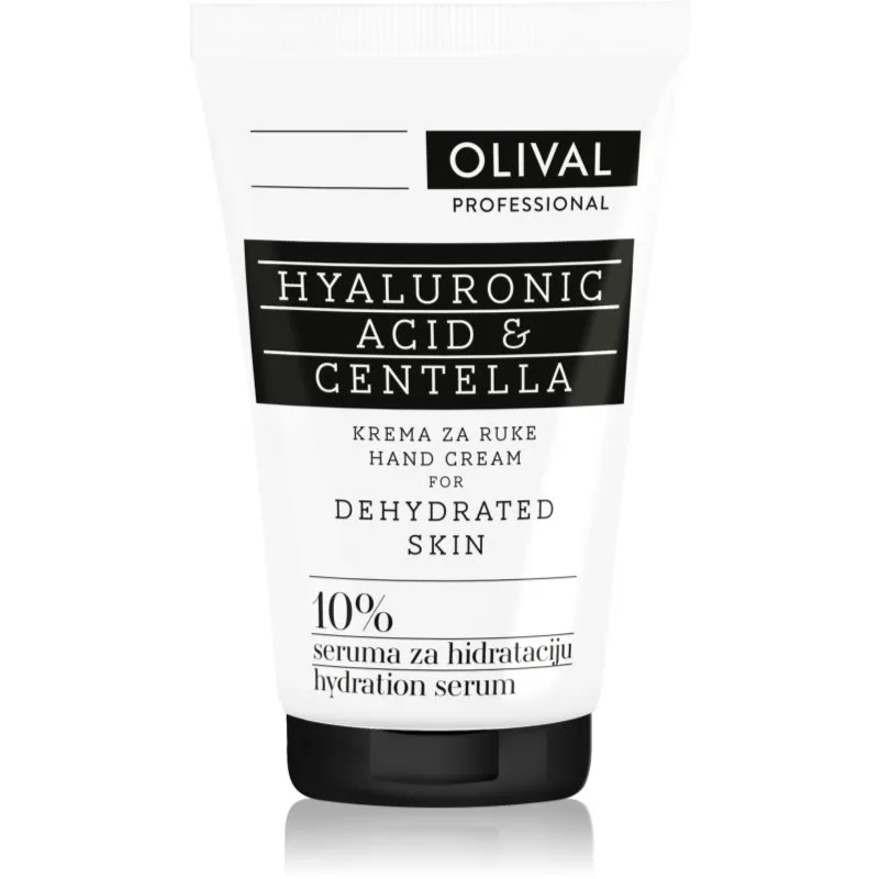 Olival Professional Hyaluronic Acid & Centella ενυδατική κρέμα για τα χέρια για πολύ ξηρό δέρμα 50 ml
