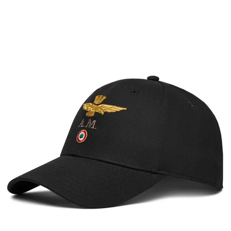 Καπέλο Jockey Aeronautica Militare 261HA1100UCT02848 Μαύρο
